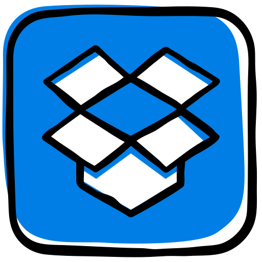 Cloud storage, dropbox, file hosting, cloud, file sharing, box, media icon